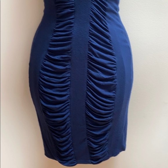 Rachel Pally Strapless Ruched Dress in Blue 💙 - Picture 10 of 11